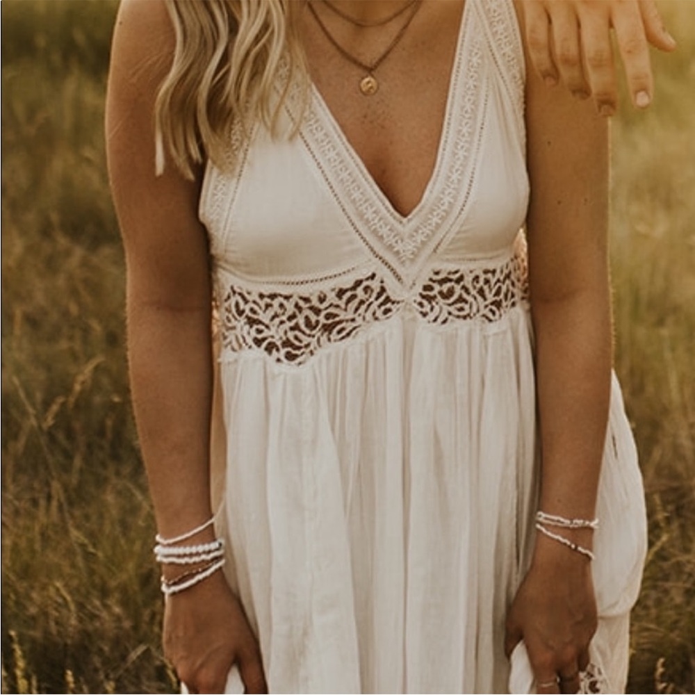 FREE PEOPLE CARLA MAXI DRESS - Picture 8 of 9
